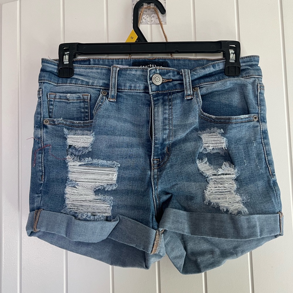 Aeropostale Blue Jean Shorts